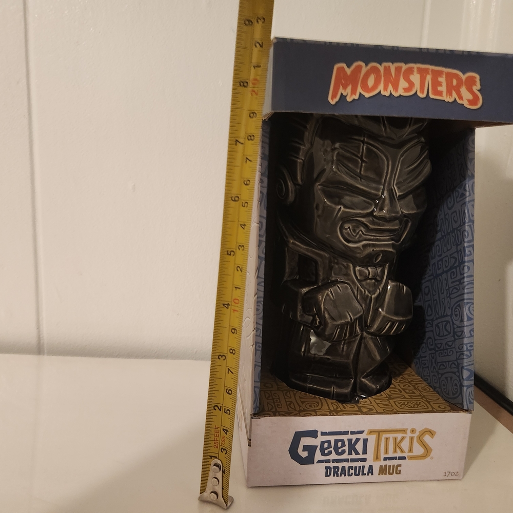 Monsters Dracula Tiki Mug - Black - Picture 7 of 11